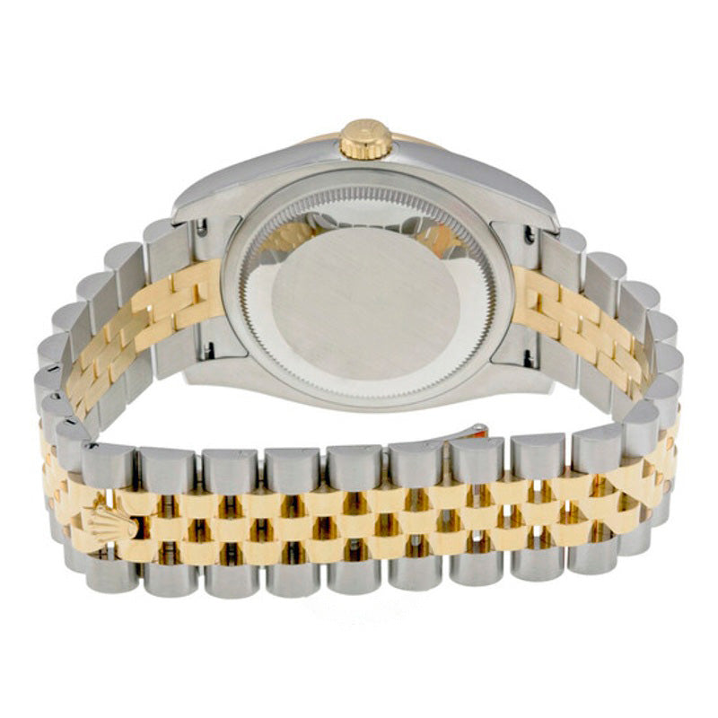 Relógio Oyster Perpetual Datejust 36 Mostrador Branco Aço Inoxidável e Pulseira Jubilee em Ouro Amarelo 18K Automático 36 mm - Mercado de Luxo - O Maior E-Commerce de Bens, Produtos e Serviços de Luxo do Brasil.