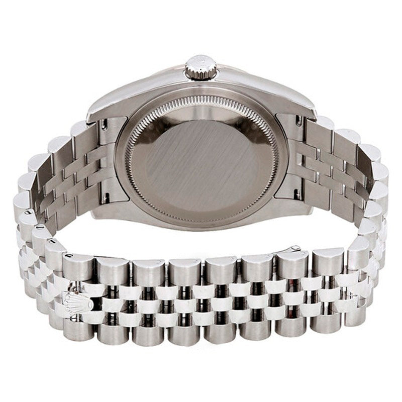 Relógio Oyster Perpetual Datejust 36 Mostrador Preto Aço Inoxidável Pulseira Jubilee Automático 36 mm - Mercado de Luxo - O Maior E-Commerce de Bens, Produtos e Serviços de Luxo do Brasil.