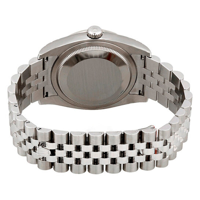 Relógio Oyster Perpetual Datejust 36 Mostrador Preto Aço Inoxidável Pulseira Jubilee Automático 36 mm - Mercado de Luxo - O Maior E-Commerce de Bens, Produtos e Serviços de Luxo do Brasil.