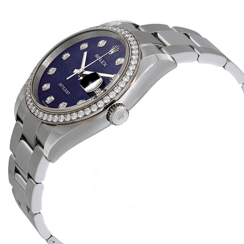 Relógio Oyster Perpetual Datejust 36 Mostrador Azul Pulseira de Aço Inoxidável Automático 36 mm - Mercado de Luxo - O Maior E-Commerce de Bens, Produtos e Serviços de Luxo do Brasil.
