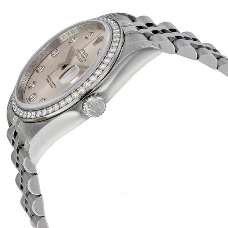 Relógio Oyster Perpetual Datejust 36 Mostrador prateado Aço inoxidável Pulseira Jubilee Automático 36 mm - Mercado de Luxo - O Maior E-Commerce de Bens, Produtos e Serviços de Luxo do Brasil.
