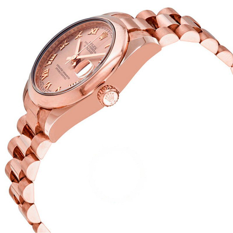 Relógio Oyster Perpetual Datejust Rosa Mostrador Automático Ouro Everose 18 Quilates 31 mm - Mercado de Luxo - O Maior E-Commerce de Bens, Produtos e Serviços de Luxo do Brasil.