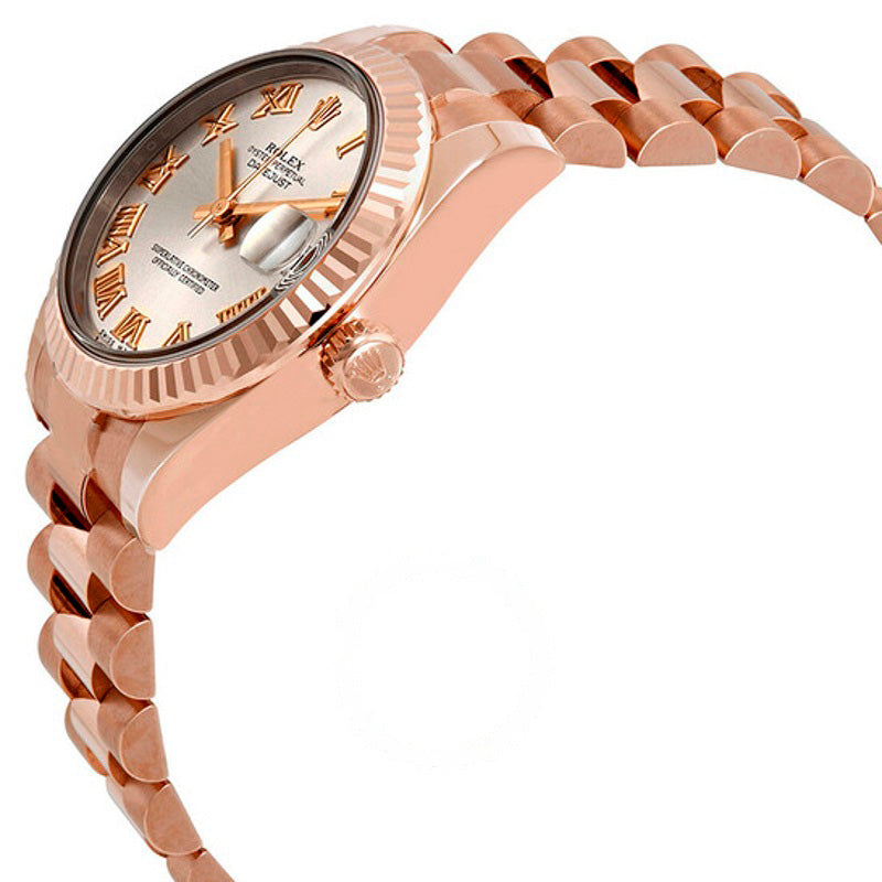 Relógio Lady-Datejust 31 Mostrador Rosa Ouro Everose 18K Presidente Automático 31 mm - Mercado de Luxo - O Maior E-Commerce de Bens, Produtos e Serviços de Luxo do Brasil.