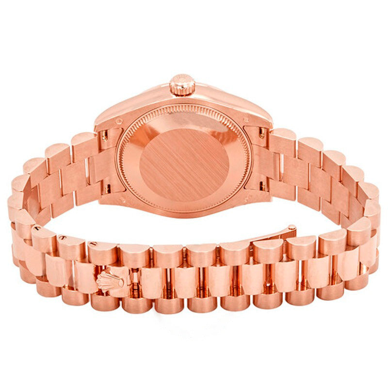Relógio Lady-Datejust 31 Mostrador Rosa Ouro Everose 18K Presidente Automático 31 mm - Mercado de Luxo - O Maior E-Commerce de Bens, Produtos e Serviços de Luxo do Brasil.