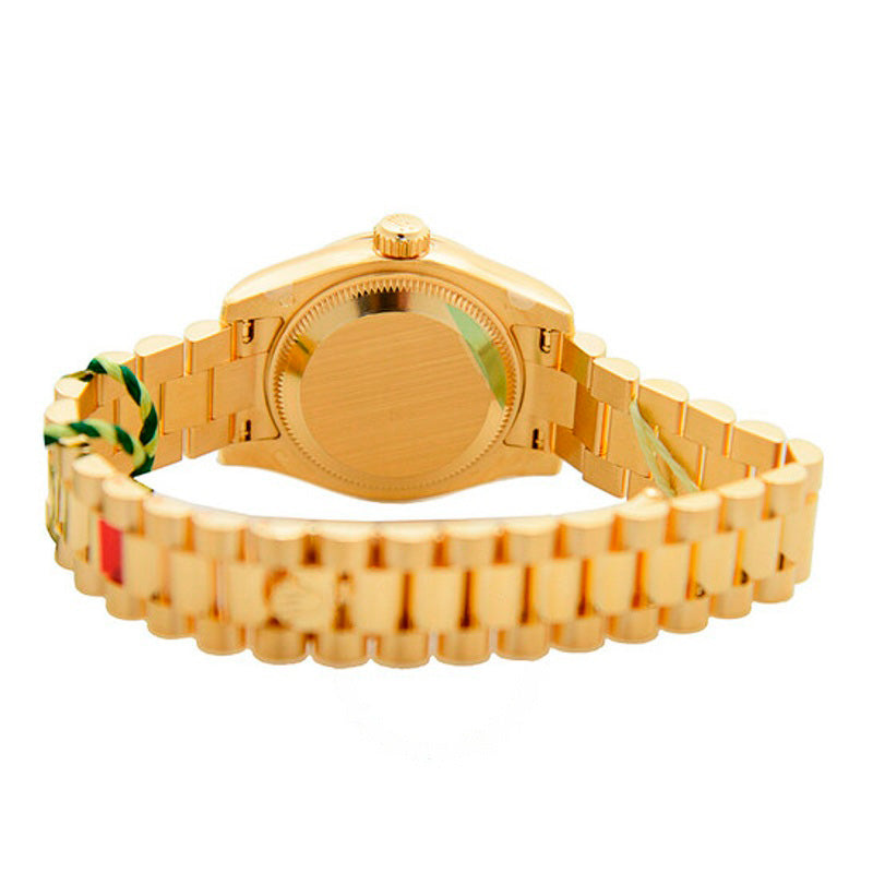 Relógio Lady-Datejust 26 Mostrador Champagne Ouro Amarelo 18K Presidente Automático 26 mm - Mercado de Luxo - O Maior E-Commerce de Bens, Produtos e Serviços de Luxo do Brasil.
