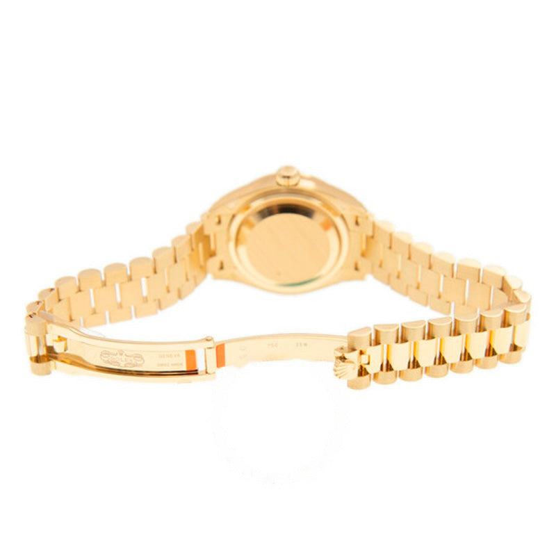 Relógio Lady-Datejust Champagne com mostrador de diamantes automático ouro amarelo 18 quilates President  - Mercado de Luxo - O Maior E-Commerce de Bens, Produtos e Serviços de Luxo do Brasil.