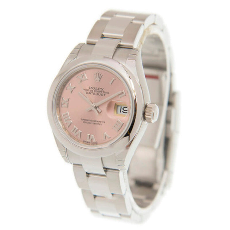Relógio Oyster Automático Lady-Datejust com Mostrador Rosa 28 mm - Mercado de Luxo - O Maior E-Commerce de Bens, Produtos e Serviços de Luxo do Brasil.
