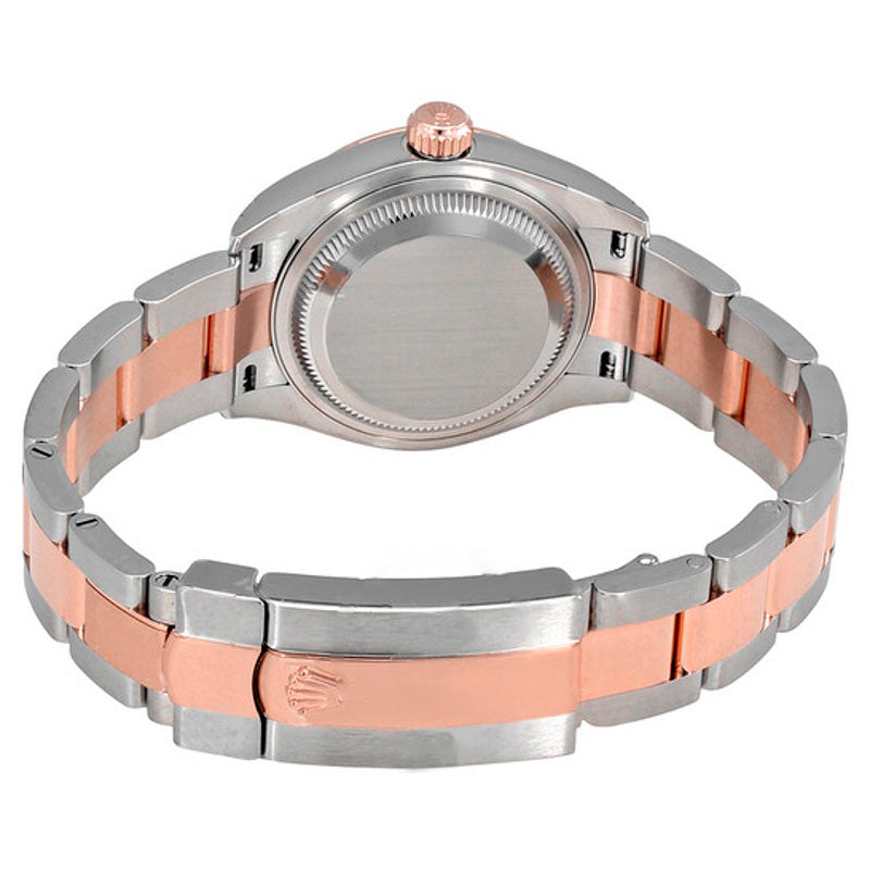 Relógio Oyster Lady Datejust com mostrador chocolate em aço e ouro Everose 18K 28 mm - Mercado de Luxo - O Maior E-Commerce de Bens, Produtos e Serviços de Luxo do Brasil.