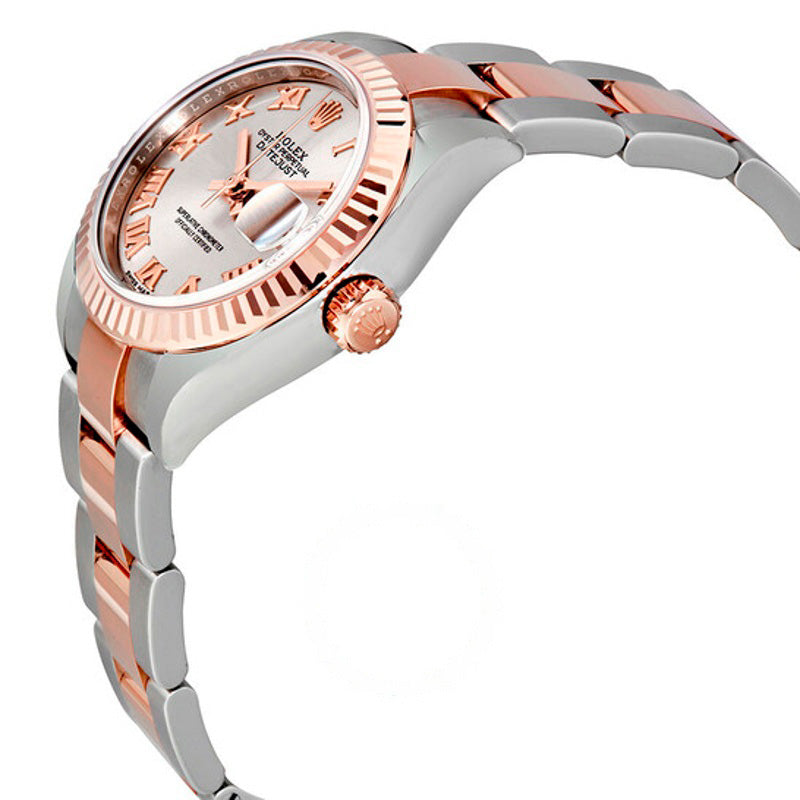 Relógio Oyster Lady Datejust Sundust com mostrador em aço e ouro Everose 18K  - Mercado de Luxo - O Maior E-Commerce de Bens, Produtos e Serviços de Luxo do Brasil.