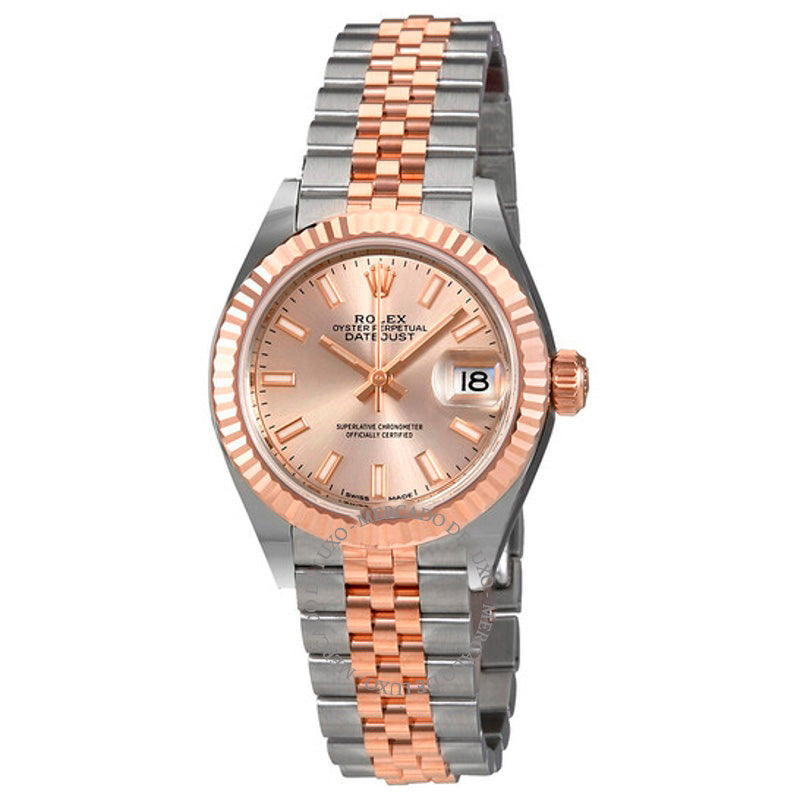 Relógio Lady Datejust Sundust Dial Automático 28 mm 28 mm - Mercado de Luxo - O Maior E-Commerce de Bens, Produtos e Serviços de Luxo do Brasil.