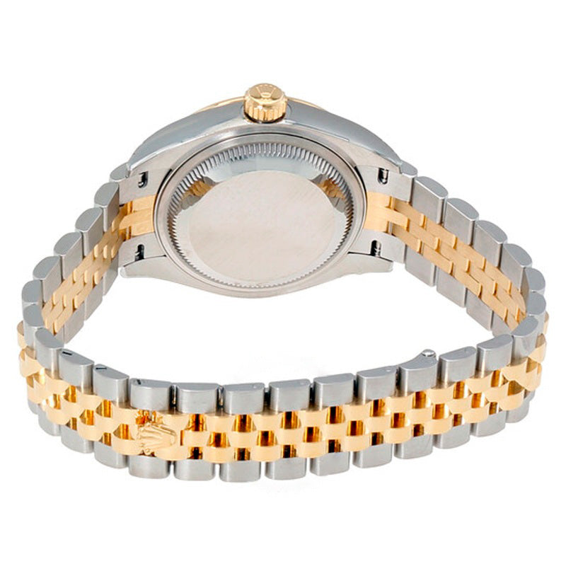 Relógio automático Lady Datejust com mostrador champanhe em aço e ouro amarelo 18K 28 mm - Mercado de Luxo - O Maior E-Commerce de Bens, Produtos e Serviços de Luxo do Brasil.