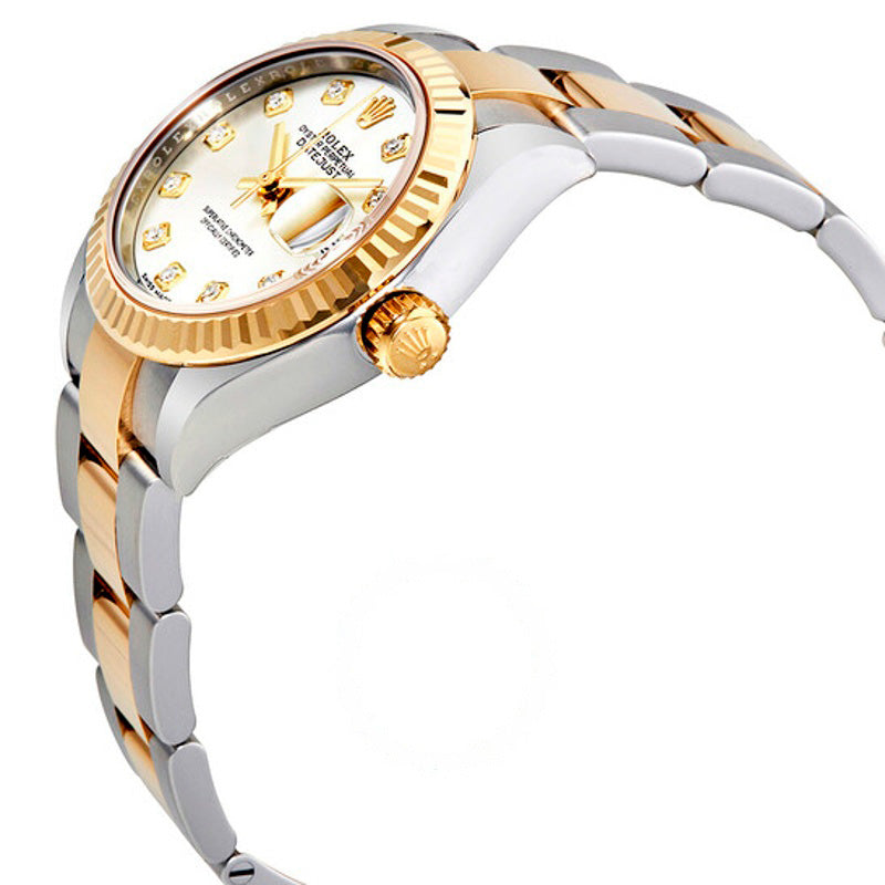 Relógio Lady-Datejust Prata Mostrador Diamante Automático  - Mercado de Luxo - O Maior E-Commerce de Bens, Produtos e Serviços de Luxo do Brasil.
