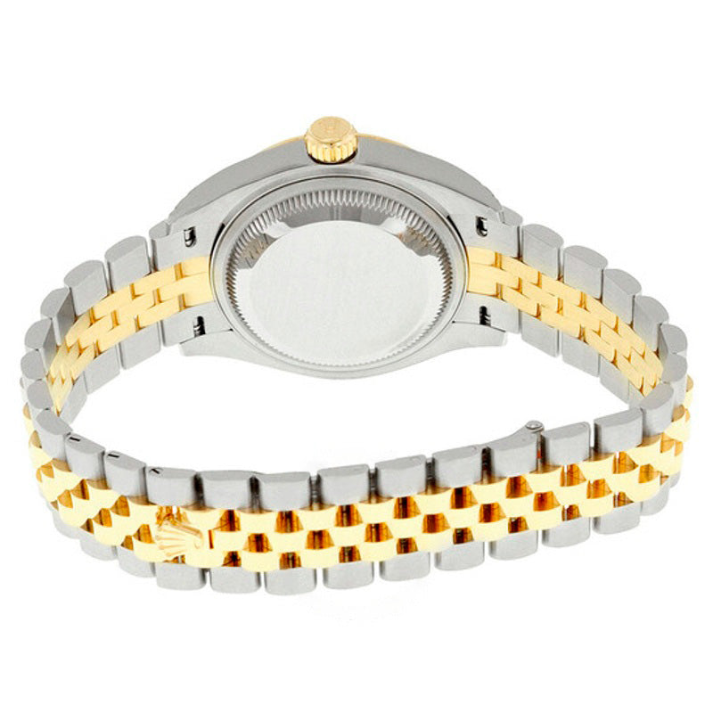 Relógio Lady Datejust Jubilee em aço com mostrador prateado e ouro amarelo 18K 28 mm - Mercado de Luxo - O Maior E-Commerce de Bens, Produtos e Serviços de Luxo do Brasil.