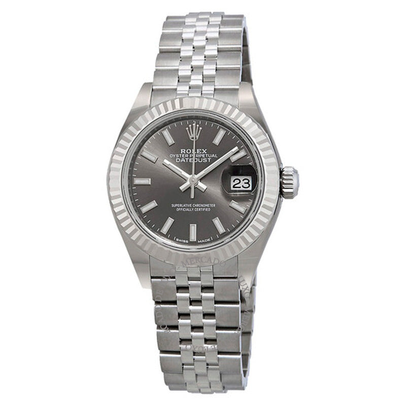 Relógio Lady- Datejust Mostrador de Ródio Automático Jubilee  - Mercado de Luxo - O Maior E-Commerce de Bens, Produtos e Serviços de Luxo do Brasil.
