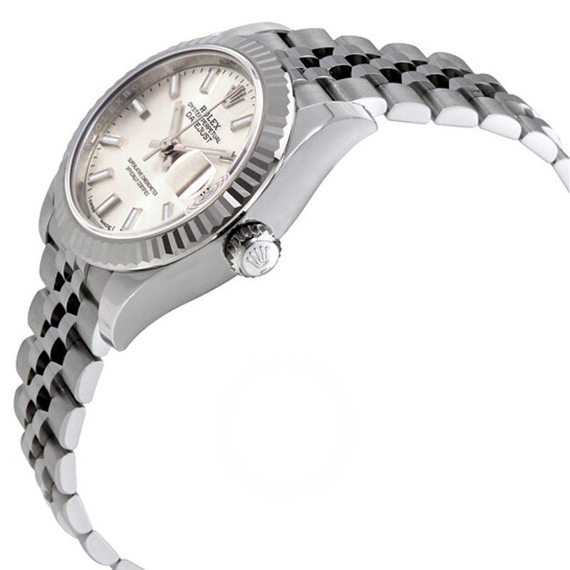 Relógio Lady-Datejust Jubilee Automático com Mostrador Prateado 28 mm - Mercado de Luxo - O Maior E-Commerce de Bens, Produtos e Serviços de Luxo do Brasil.