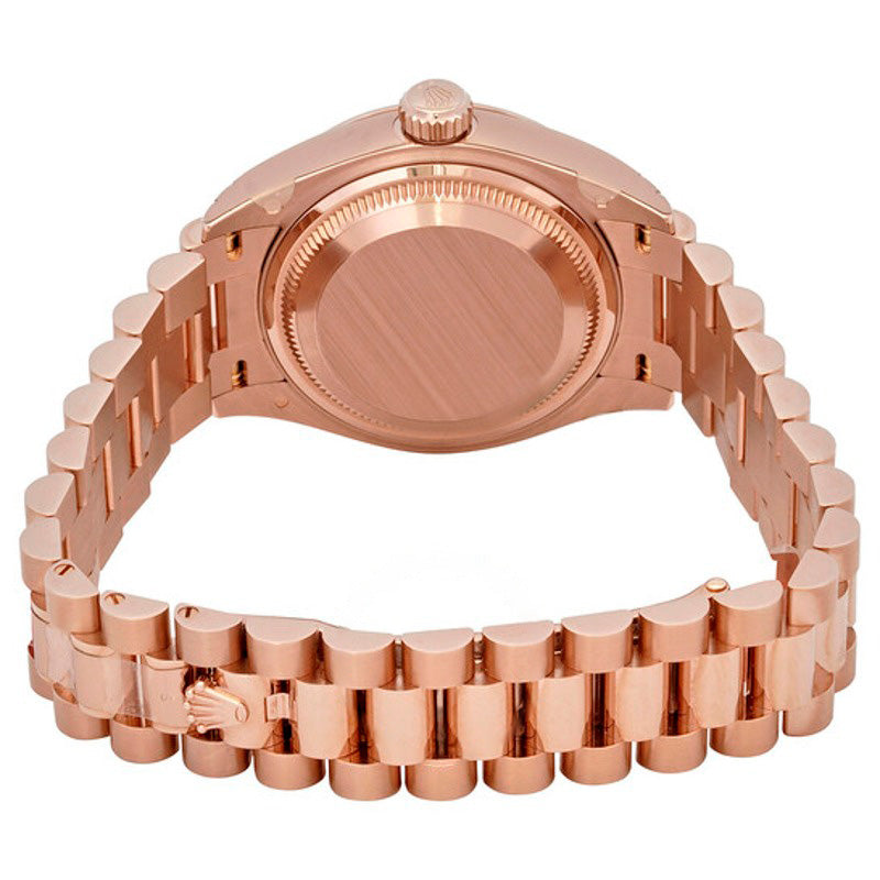 Relógio Lady Datejust Chocolate Diamond Dial Automático Ouro Rosa 18 Quilates President 28 mm - Mercado de Luxo - O Maior E-Commerce de Bens, Produtos e Serviços de Luxo do Brasil.