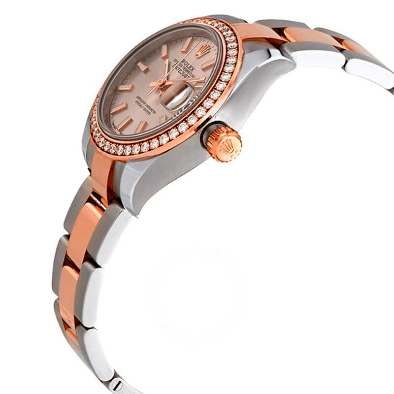 Relógio Oyster Datejust Automático em Aço e Ouro Everose 18K 28 mm - Mercado de Luxo - O Maior E-Commerce de Bens, Produtos e Serviços de Luxo do Brasil.