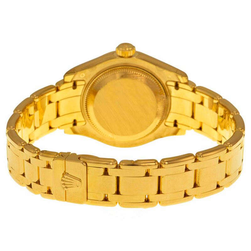 Relógio Lady-Datejust Pearlmaster Mostrador de Diamante Branco Ouro Amarelo 18K Automático 29 mm - Mercado de Luxo - O Maior E-Commerce de Bens, Produtos e Serviços de Luxo do Brasil.