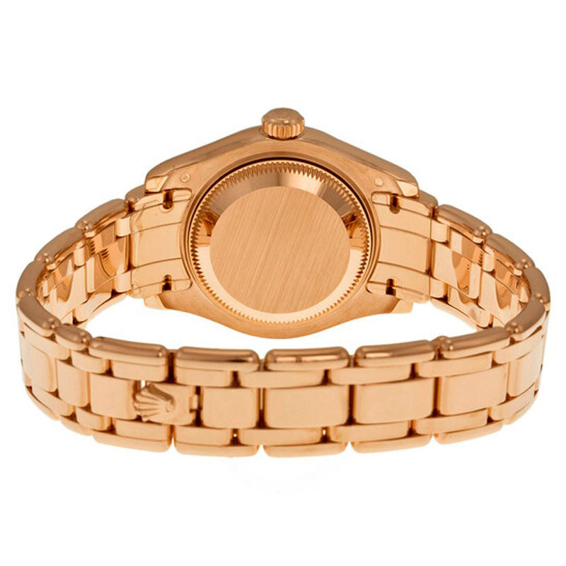 Relógio Lady-Datejust Pearlmaster Madrepérola Mostrador Ouro Everose 18K Automático 29 mm - Mercado de Luxo - O Maior E-Commerce de Bens, Produtos e Serviços de Luxo do Brasil.