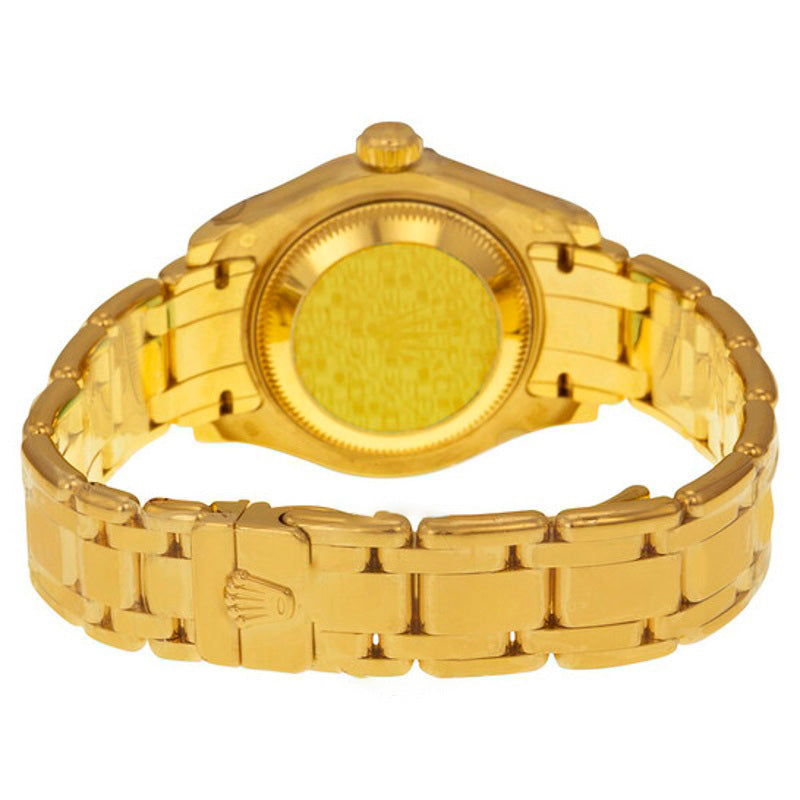 Relógio Lady-Datejust Pearlmaster Champagne Dial Ouro Amarelo 18K Automático 29 mm - Mercado de Luxo - O Maior E-Commerce de Bens, Produtos e Serviços de Luxo do Brasil.