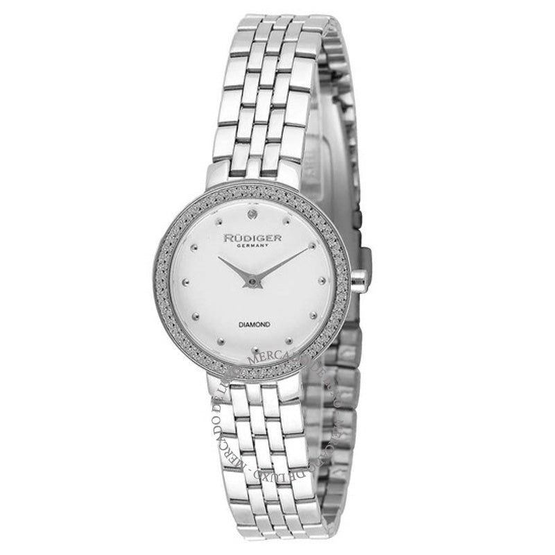 Relógio Mostrador branco de Hesse 26 mm - Mercado de Luxo - O Maior E-Commerce de Bens, Produtos e Serviços de Luxo do Brasil.