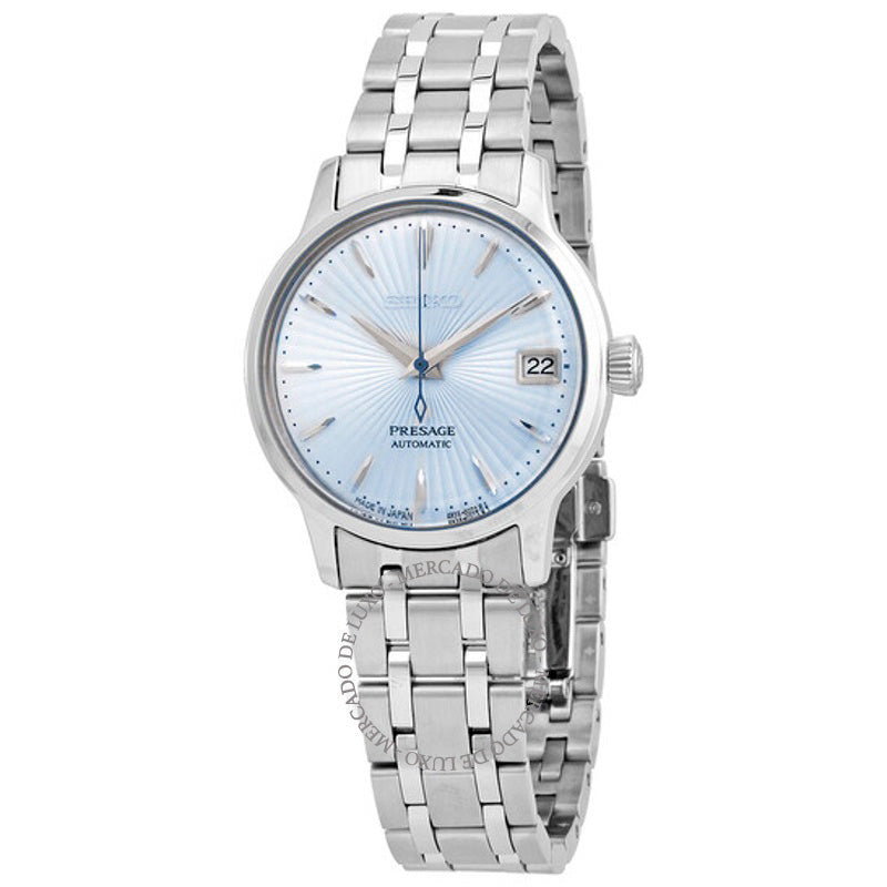 Relógio Presage Automático com Mostrador Azul 33 mm - Mercado de Luxo - O Maior E-Commerce de Bens, Produtos e Serviços de Luxo do Brasil.
