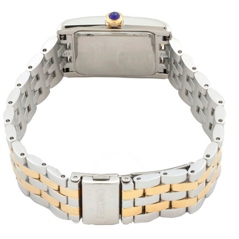 Relógio Seiko Essentials Quartz Mostrador Prata 22 mm - Mercado de Luxo - O Maior E-Commerce de Bens, Produtos e Serviços de Luxo do Brasil.