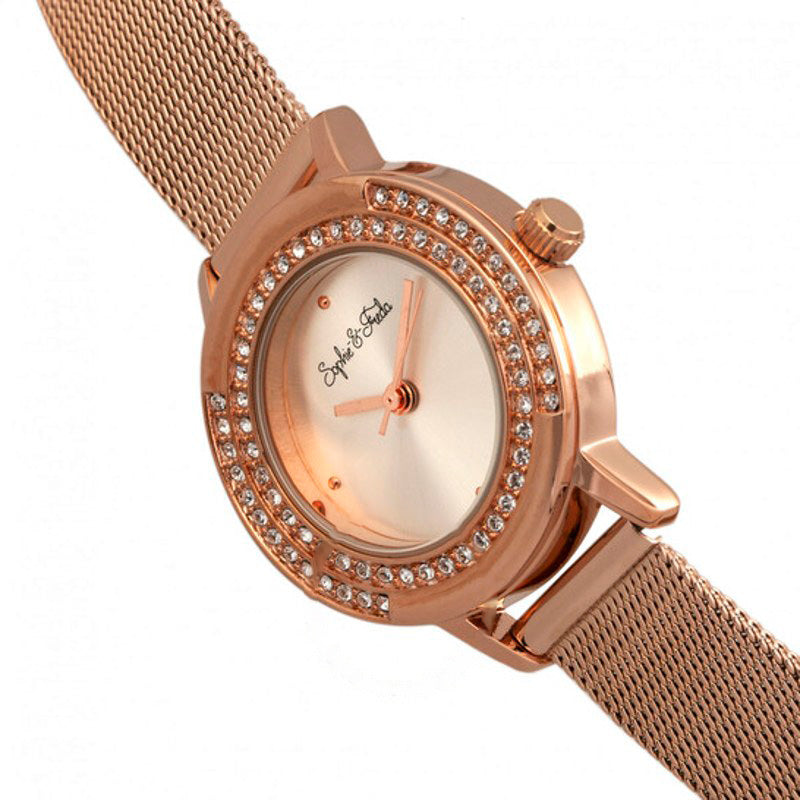 Relógio Mostrador prateado de cristal Cambridge 28 mm - Mercado de Luxo - O Maior E-Commerce de Bens, Produtos e Serviços de Luxo do Brasil.
