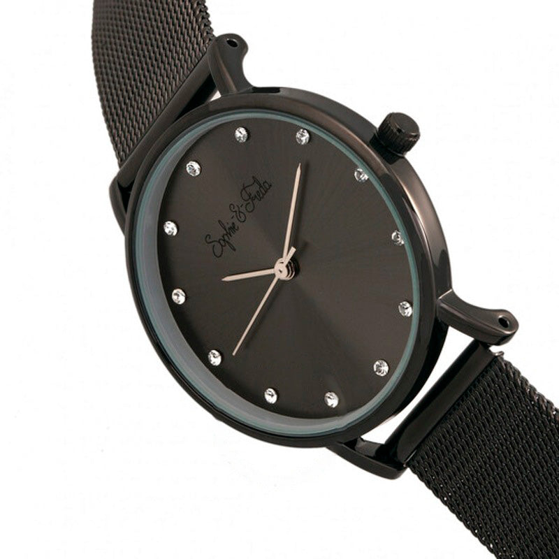 Relógio Mostrador preto Savannah Crystal 32 mm - Mercado de Luxo - O Maior E-Commerce de Bens, Produtos e Serviços de Luxo do Brasil.