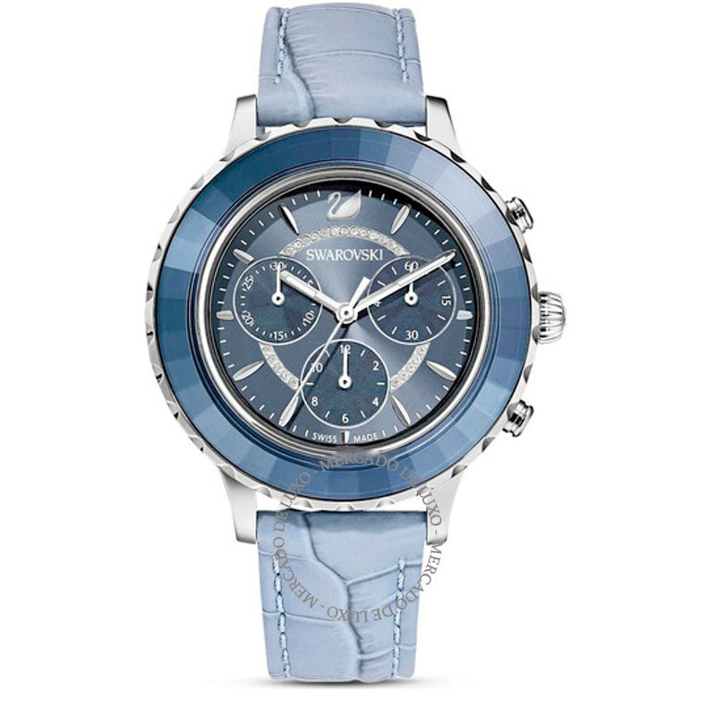 Relógio Octea Lux Chrono Cronógrafo Quartzo Mostrador Azul 39 mm - Mercado de Luxo - O Maior E-Commerce de Bens, Produtos e Serviços de Luxo do Brasil.