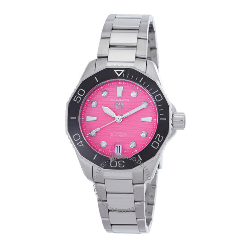 Relógio Aquaracer Automático Diamante Rosa Dial 36 mm - Mercado de Luxo - O Maior E-Commerce de Bens, Produtos e Serviços de Luxo do Brasil.