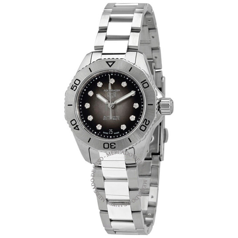 Relógio Aquaracer Professional Automático Diamante Mostrador Preto 30 mm - Mercado de Luxo - O Maior E-Commerce de Bens, Produtos e Serviços de Luxo do Brasil.