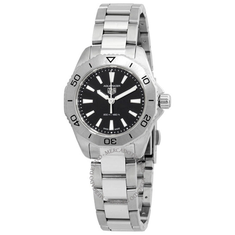 Relógio Aquaracer Quartzo Mostrador Preto 30 mm - Mercado de Luxo - O Maior E-Commerce de Bens, Produtos e Serviços de Luxo do Brasil.