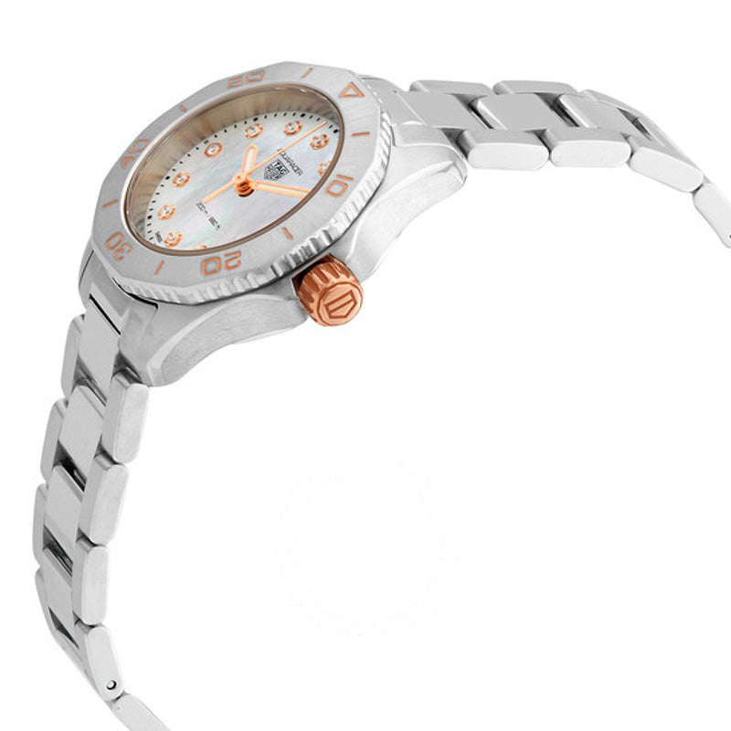 Relógio Aquaracer Quartz Diamond Mostrador Branco Madrepérola 30 mm - Mercado de Luxo - O Maior E-Commerce de Bens, Produtos e Serviços de Luxo do Brasil.