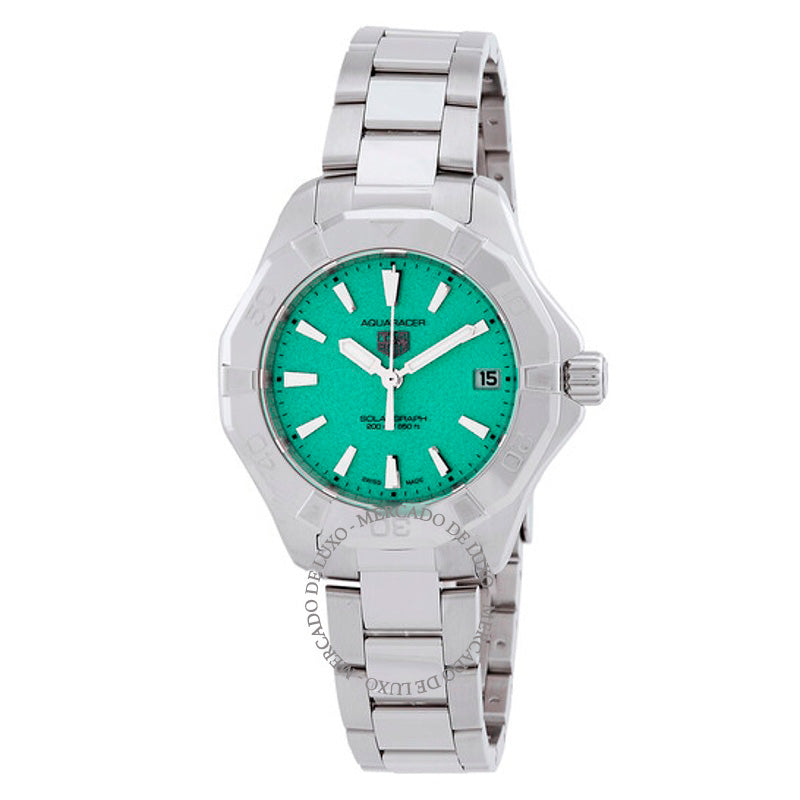 Relógio Aquaracer Quartzo Mostrador Verde 34 mm - Mercado de Luxo - O Maior E-Commerce de Bens, Produtos e Serviços de Luxo do Brasil.