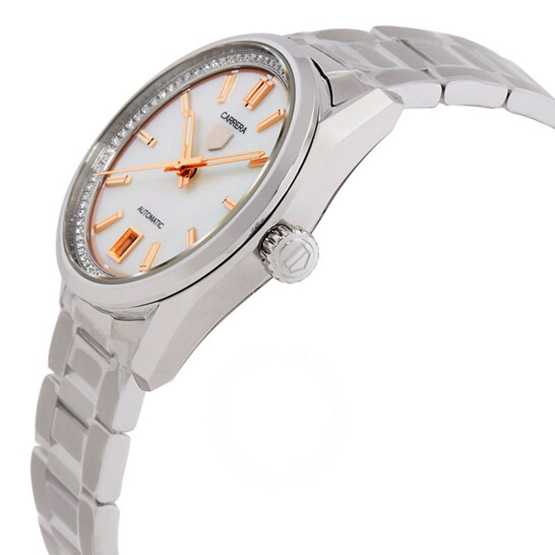 Relógio Carrera Automático Diamante 36 mm - Mercado de Luxo - O Maior E-Commerce de Bens, Produtos e Serviços de Luxo do Brasil.