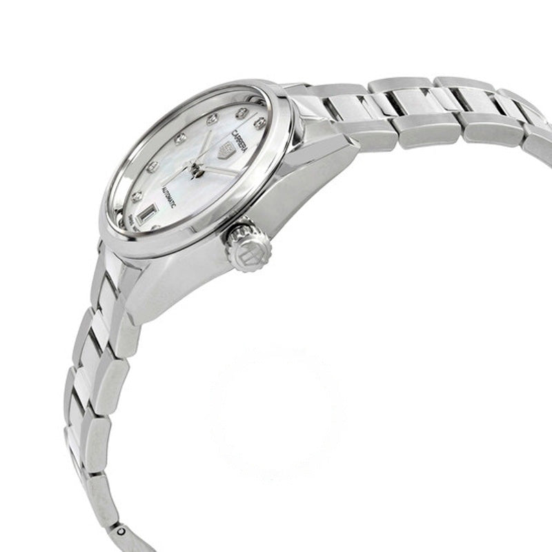 Relógio Carrera Automático Diamante Mostrador Branco 29 mm - Mercado de Luxo - O Maior E-Commerce de Bens, Produtos e Serviços de Luxo do Brasil.