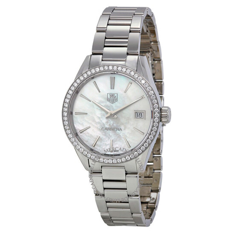 Relógio Carrera Madrepérola Mostrador Diamante 32 mm - Mercado de Luxo - O Maior E-Commerce de Bens, Produtos e Serviços de Luxo do Brasil.