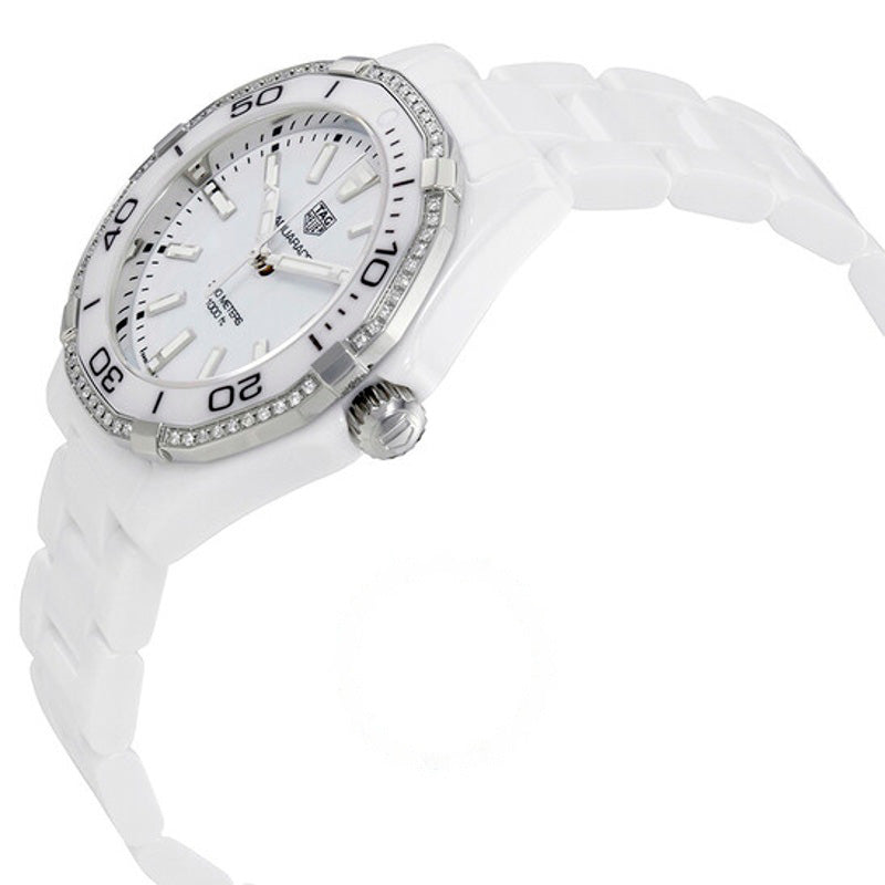 Relógio Aquaracer Mostrador Branco 35 mm - Mercado de Luxo - O Maior E-Commerce de Bens, Produtos e Serviços de Luxo do Brasil.