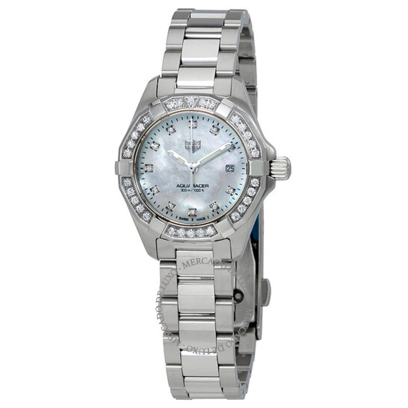 Relógio Aquaracer Diamond White Madrepérola Mostrador 27 mm - Mercado de Luxo - O Maior E-Commerce de Bens, Produtos e Serviços de Luxo do Brasil.
