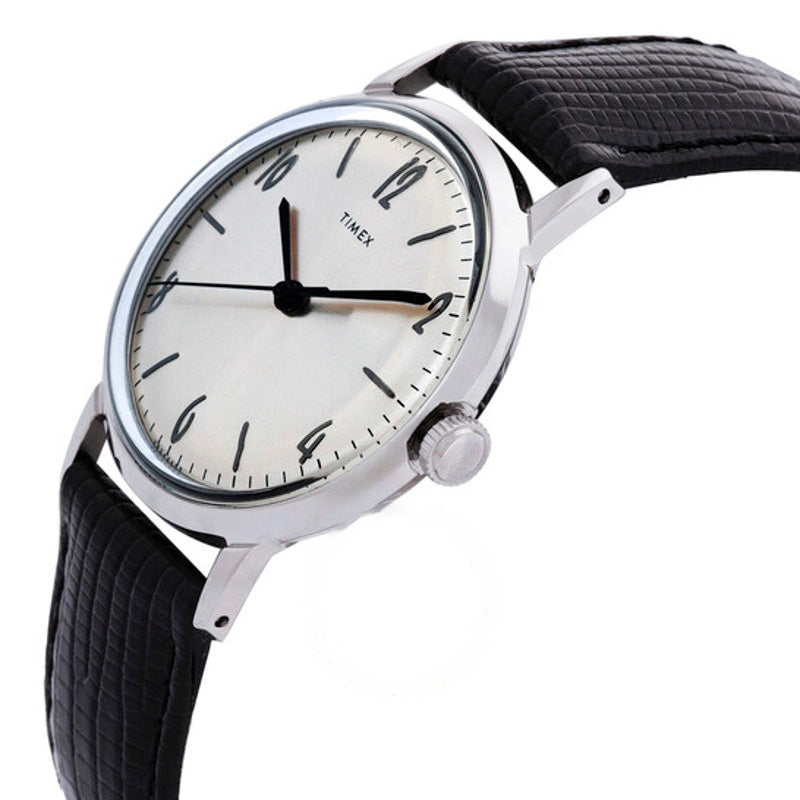 Relógio Marlin com mostrador prateado e corda manual 34 mm - Mercado de Luxo - O Maior E-Commerce de Bens, Produtos e Serviços de Luxo do Brasil.