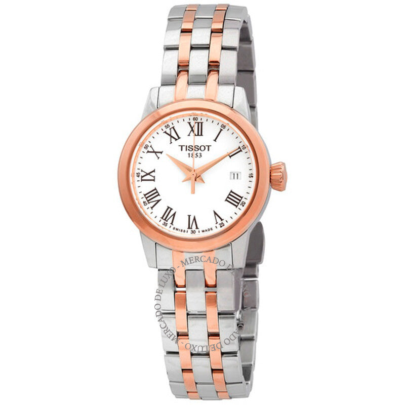 Relógio Mostrador branco de quartzo clássico Dream 28 mm - Mercado de Luxo - O Maior E-Commerce de Bens, Produtos e Serviços de Luxo do Brasil.