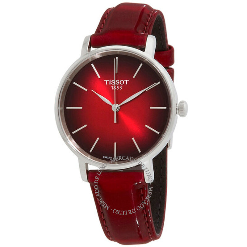 Relógio Everytime Lady Quartz Graded Mostrador Rosa-Preto 34 mm - Mercado de Luxo - O Maior E-Commerce de Bens, Produtos e Serviços de Luxo do Brasil.