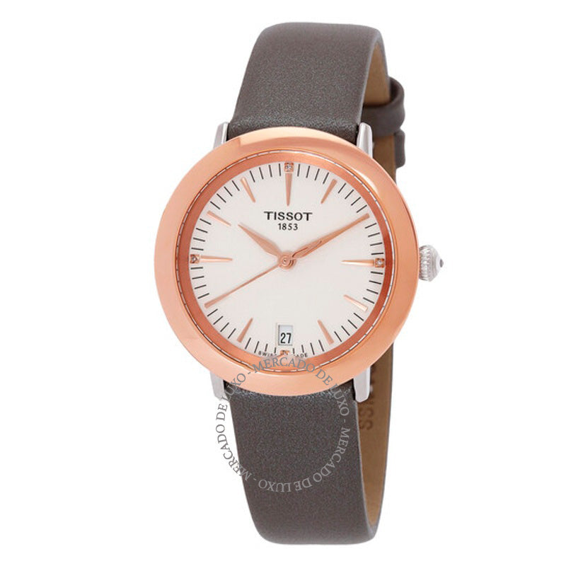 Relógio Mostrador Glendora Quartz Diamond Cream Opalin 33 mm - Mercado de Luxo - O Maior E-Commerce de Bens, Produtos e Serviços de Luxo do Brasil.