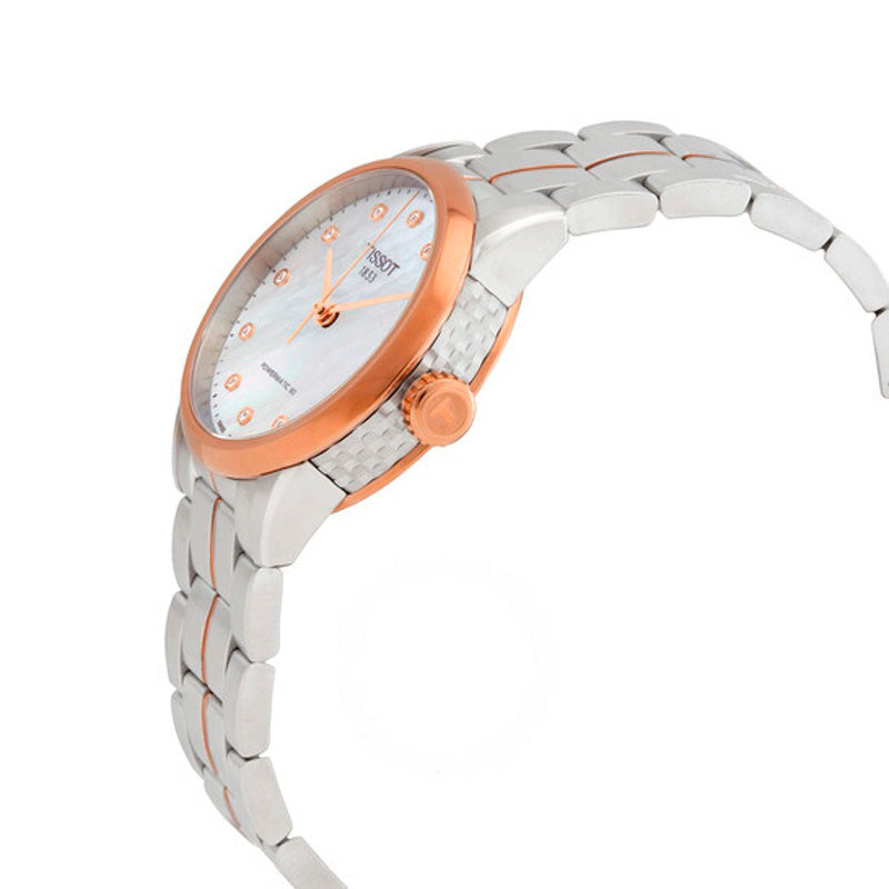 Relógio Mostrador automático de luxo com madrepérola branca e diamante 33 mm - Mercado de Luxo - O Maior E-Commerce de Bens, Produtos e Serviços de Luxo do Brasil.