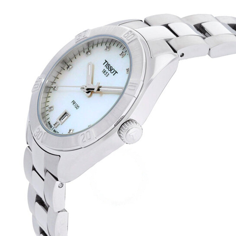 Relógio PR 100 Sport Chic Quartzo Diamante Mostrador Branco Madrepérola  - Mercado de Luxo - O Maior E-Commerce de Bens, Produtos e Serviços de Luxo do Brasil.