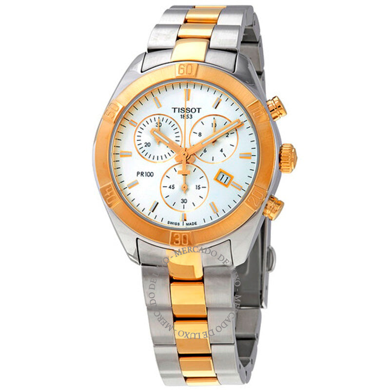 Relógio PR 100 Cronógrafo Quartzo Mostrador Prata 38 mm - Mercado de Luxo - O Maior E-Commerce de Bens, Produtos e Serviços de Luxo do Brasil.