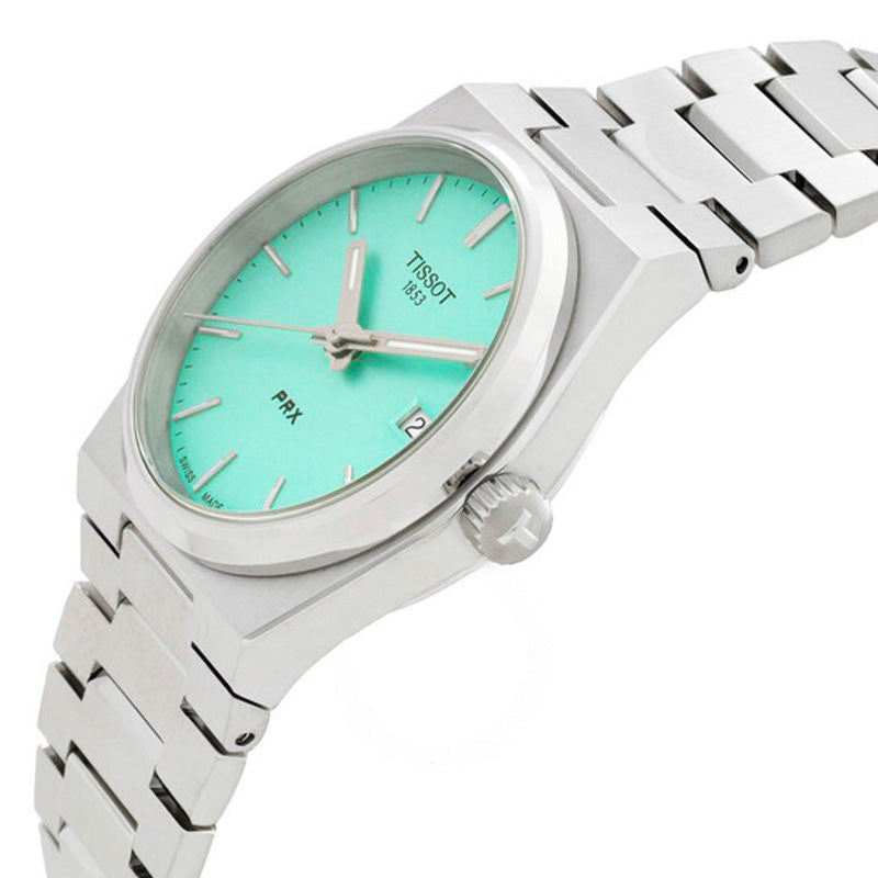 Relógio PRX Quartzo Verde Claro Mostrador 35mm 35 mm - Mercado de Luxo - O Maior E-Commerce de Bens, Produtos e Serviços de Luxo do Brasil.