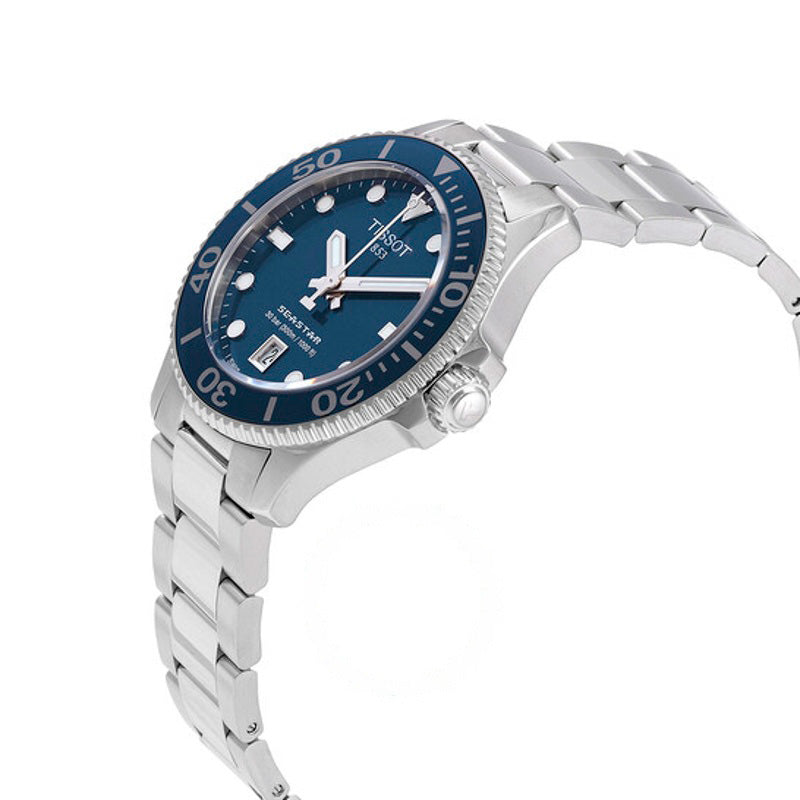 Relógio Seastar 1000 Quartzo Mostrador Azul 36 mm - Mercado de Luxo - O Maior E-Commerce de Bens, Produtos e Serviços de Luxo do Brasil.