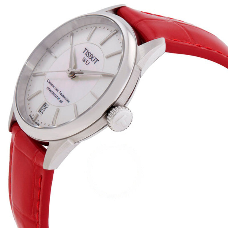 Relógio T-Classic Automático Mostrador em Madrepérola Branca 34 mm - Mercado de Luxo - O Maior E-Commerce de Bens, Produtos e Serviços de Luxo do Brasil.